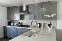 Gray Shaker Kitchen Cabinets