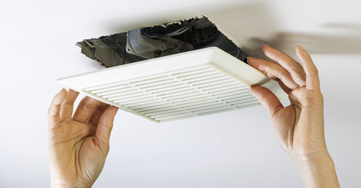 Bathroom Fan Vent Cover Cleaning
