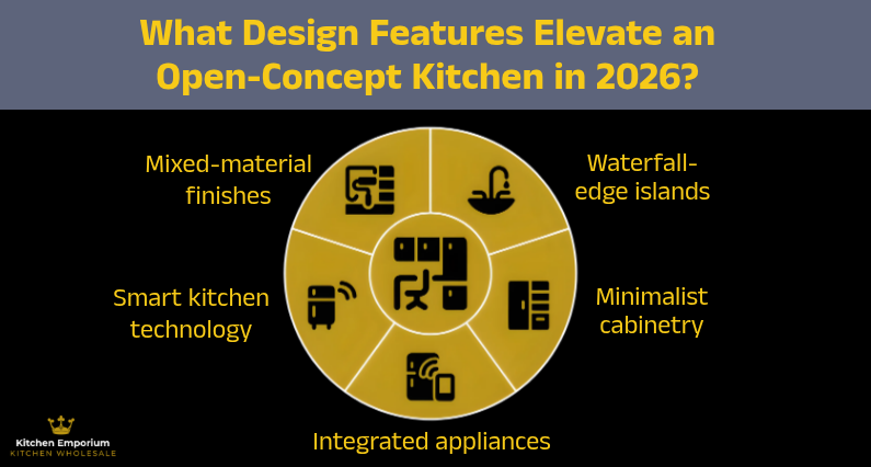 What Design Features Elevate an Open-Concept Kitchen in 2026