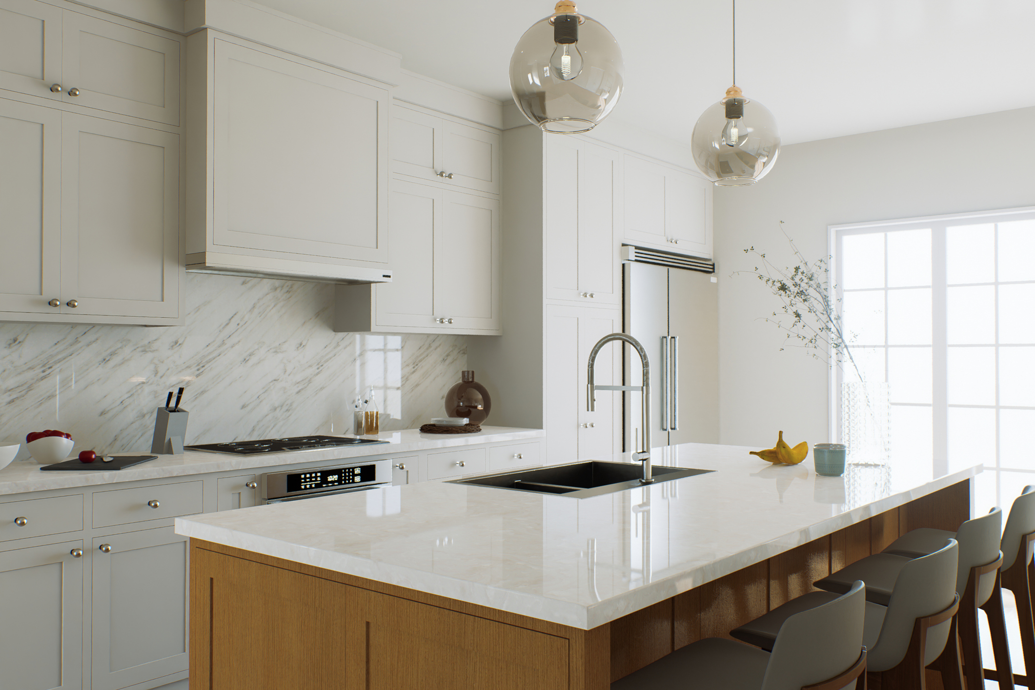 Quartz or Granite for Your Chatsworth Kitchen? Here’s What Actually Decides It